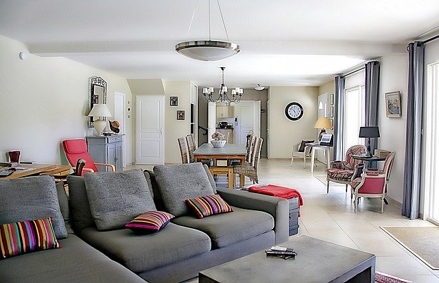 image of soft furnishings in a home